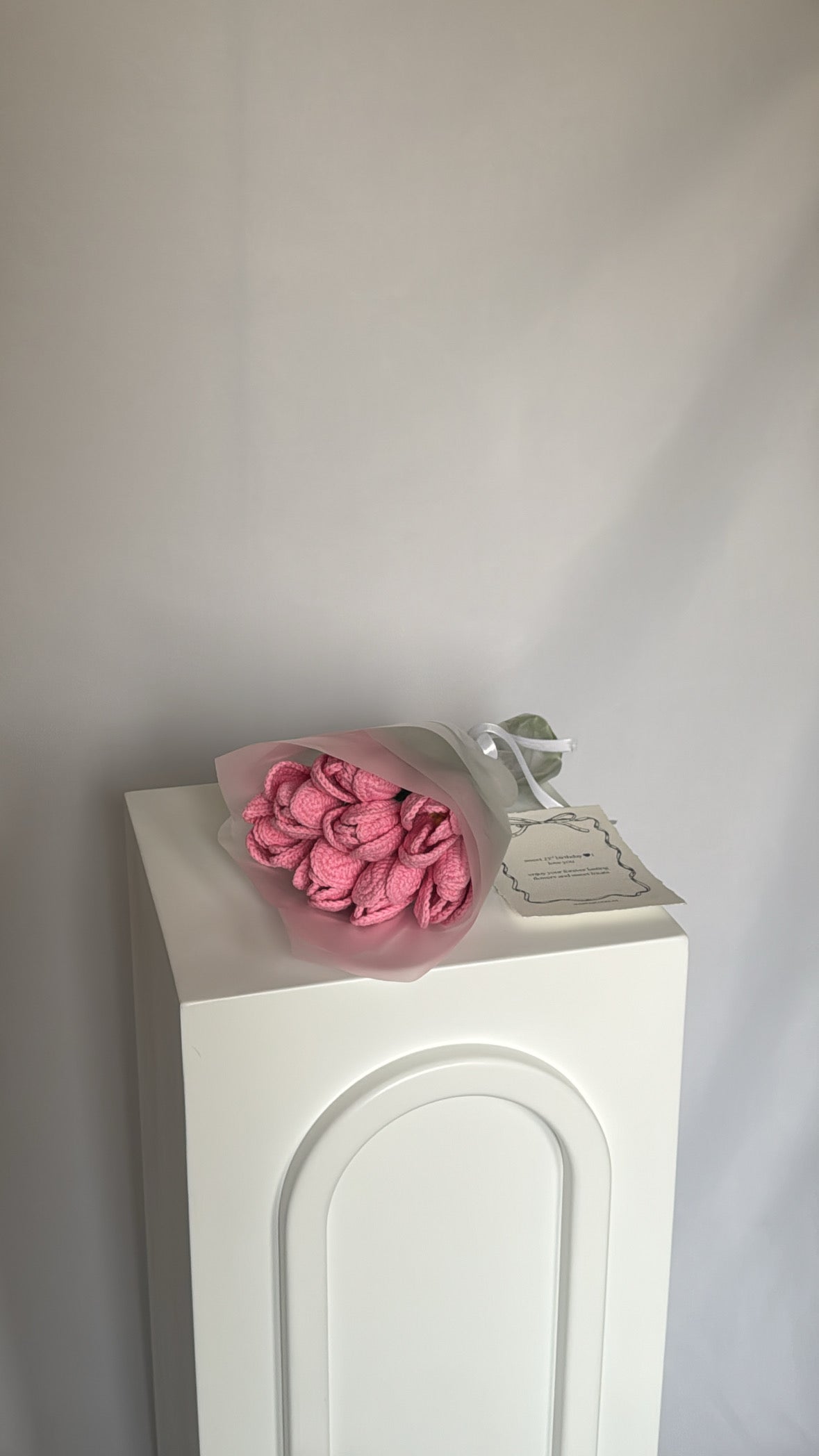 Pink tulips