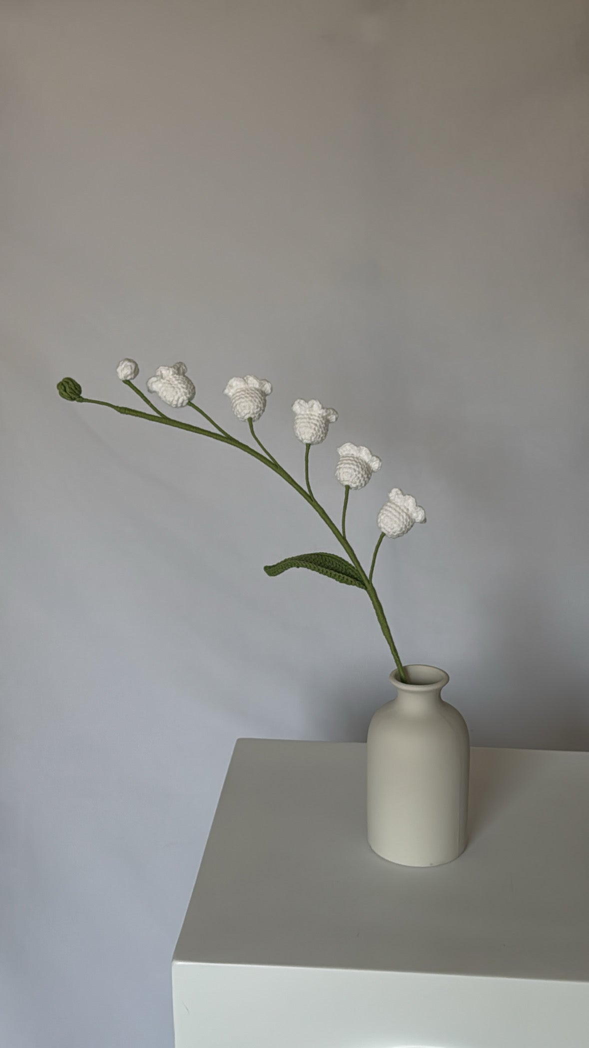 white lily of the valley