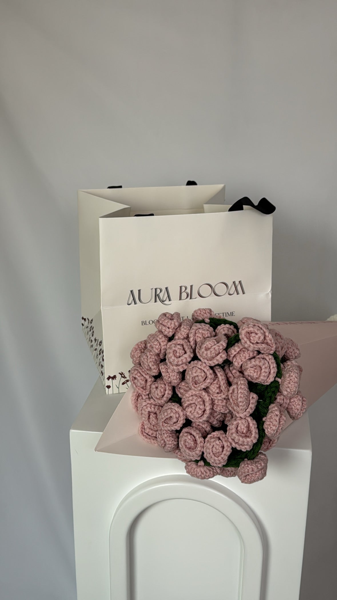 pink rose bouquet blanket