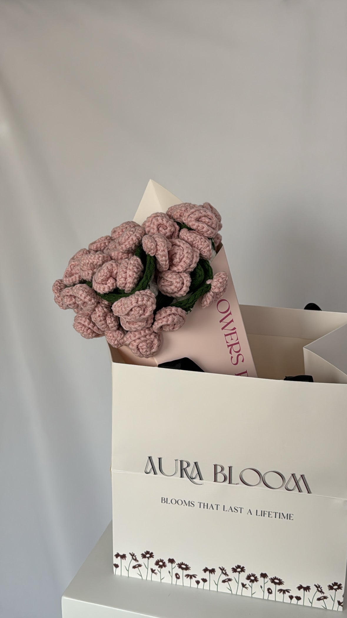 pink rose bouquet blanket